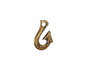 Mykonos Antique Brass (plated) Hook 10x15mm