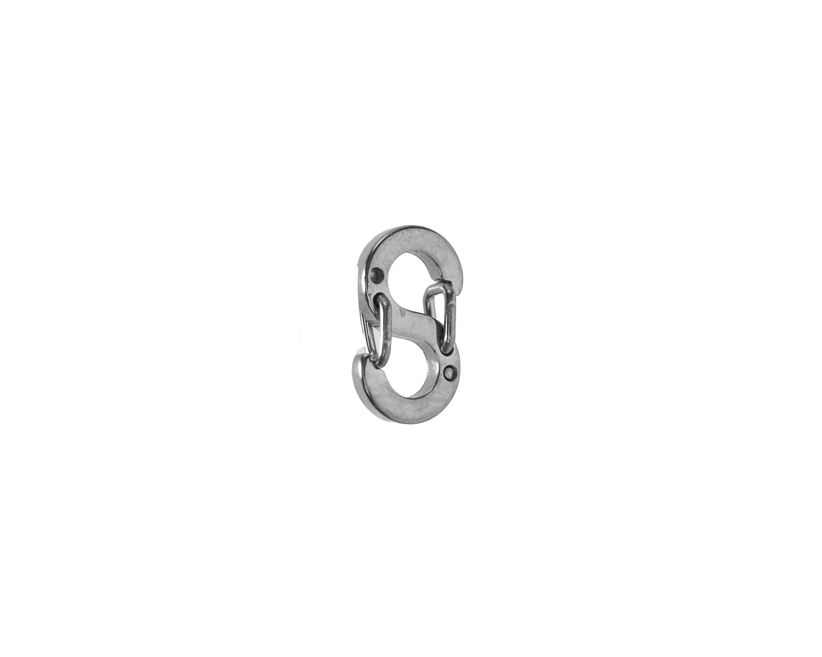 Stainless Steel S Spring Clasp 7x11mm
