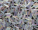 Miyuki Crystal AB Bugle Bead 6mm