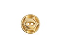 Satin Hamilton Gold (plated) Sunburst Button 16mm