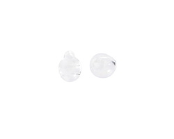 Unicorne Beads Glass Clear Mini Teardrop 6-7mm