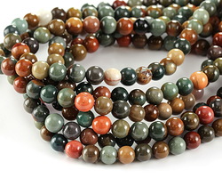 Alashan Mongolian Agate Round 8mm