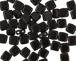 CzechMates Glass Jet 2-Hole Tile 6mm