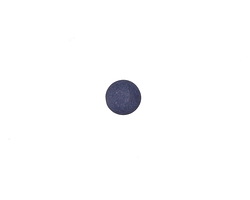 Matte Navy Blue Resin Round Cabochon 6.5mm