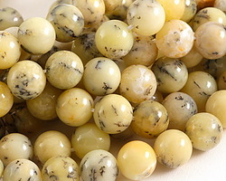 Yellow African Opal Round 10mm