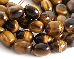 Tiger Eye Nugget 16-18x12-14mm