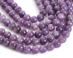 Lepidolite Round 6.5-7mm