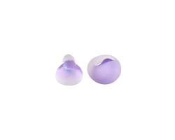 Unicorne Beads Glass Matte Hydrangea Teardrop 9-10mm