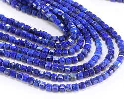 Lapis Microfaceted Miracle Cube 3mm