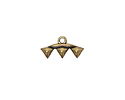 Cymbal Vani III Antique Brass (plated) Ending for GemDuo 8x16mm