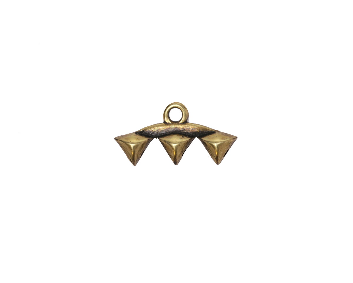 Cymbal Vani III Antique Brass (plated) Ending for GemDuo 8x16mm