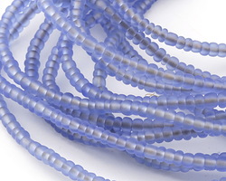 African Periwinkle Glass Seed Beads 3-5mm