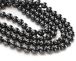 Black Spinel Round 8mm