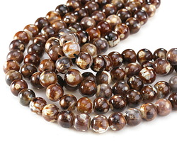 Chocolate Agate Round 8mm