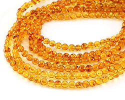 Amber Round 5mm