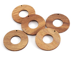 Walnut Wood Donut Focal 45mm
