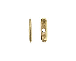 Mykonos Antique Brass (plated) Thin Bar 14x3-5mm
