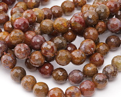 Agua Nueva Agate Faceted Round 10mm