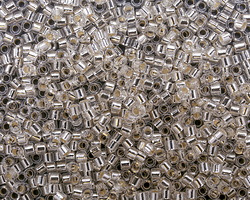 Miyuki Delica Silver Lined Crystal (DMB0041) 10/0 Seed Bead