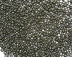 TOHO Metallic Moss Round 11/0 Seed Bead
