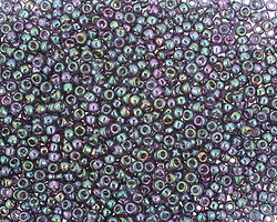 TOHO Gold Lustered Mediterranean Sea Round 11/0 Seed Bead