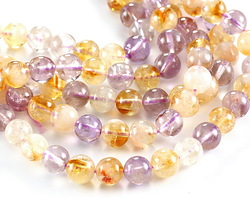 Ametrine (dark) Round 8mm
