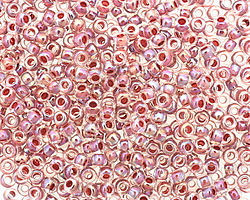 TOHO Rainbow Crystal (with Strawberry Lining) Round 8/0 Seed Bead