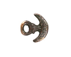 Green Girl Shibuichi Mushroom Toggle 18x19mm