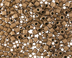 Miyuki Delica Matte Metallic Dark Bronze (DBL0322) 8/0 Seed Bead