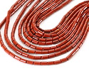 Red Jasper Tube 4x2mm