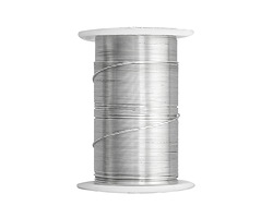 Beadalon ColourCraft Wire Tarnish Resistant Silver 24 gauge, 30 Yards