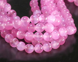 Pink Selenite Round 10mm