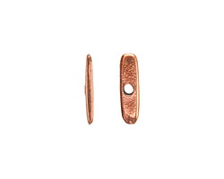 Mykonos Antique Copper (plated) Thin Bar 14x3-5mm