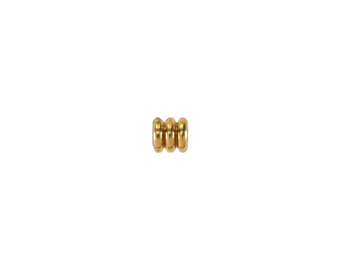 Mykonos Solid Brass 3 Ring Barrel 5x5mm