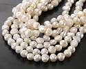 Pearly White Potato Freshwater Pearl 8-10mm