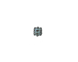 Mykonos Copper (plated) Patina Roped Barrel 5mm