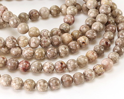 Orbicular Jasper Round 8mm