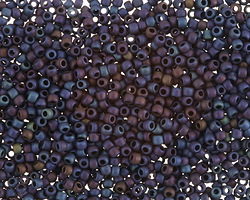 TOHO Frosted Metallic Nebula Round 11/0 Seed Bead