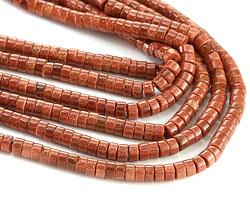 Goldstone Heishi 2x4mm