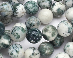 Tree Agate Round 12mm