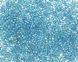 Rainbow Teal Round 11/0 Seed Bead