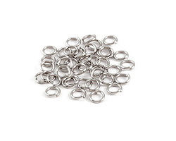 Stainless Steel Round Jump Ring 6mm, 18 gauge