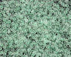 TOHO Glow In The Dark Mint Green/Glow Bright Green Round 11/0 Seed Bead