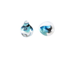 Unicorne Beads Glass Marine Teardrop 9-10mm