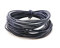 Navy Blue Round Greek Leather Cord 1.5mm, 16 feet