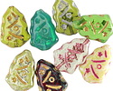 Czech Glass Vintage Christmas Tree Mix 17x12mm