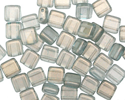 CzechMates Glass Halo Heavens 2-Hole Tile 6mm