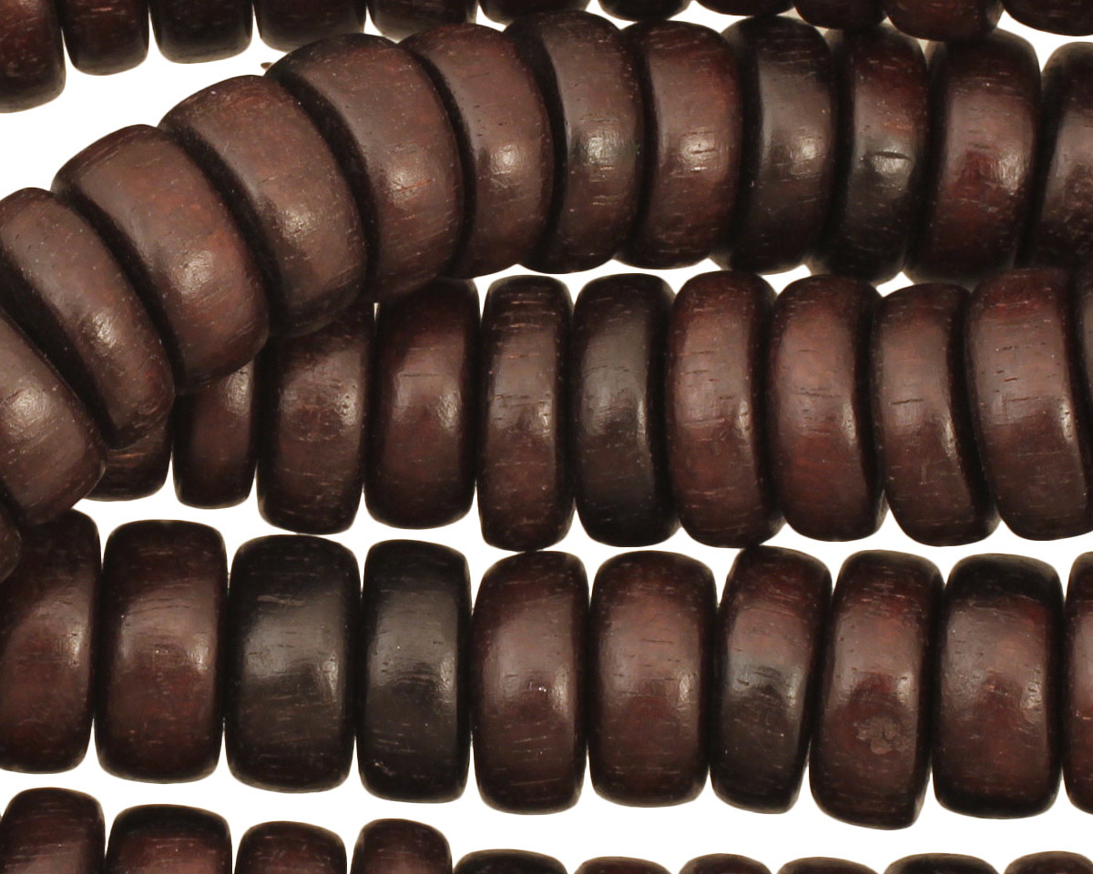 Ebony Wood Disk 5x12mm