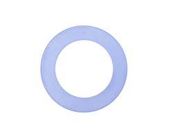 Light Sapphire Beach-Style Glass Ring 23mm