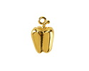 24K Gold (plated) Bell Pepper Focal 11x18mm